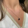 Collier Pierres Naturelles grenat argent