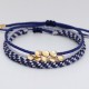Bracelets de chance Tibétain perles de cuivre Mantras