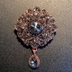 Broche Noeud strass  idéal cadeaux st Valentin Mariage Pin strassinge Diamante Vintage