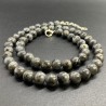 Collier Pierres Naturelles Perles Labradorite idéal Cadeau Homme - Femme