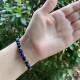 Bracelet Homme Femme Perles Naturelle Lapis Lazuli Lave Tibet