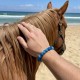Bracelet Homme Femme Pierres Naturelles - Agate bleue