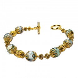 Bracelet Marmara, Agate Tree et Perles du Tibet